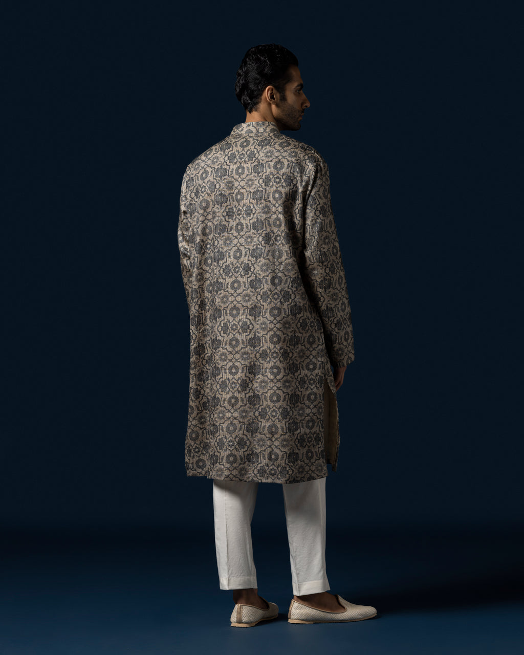 The Patterned Kurta set
