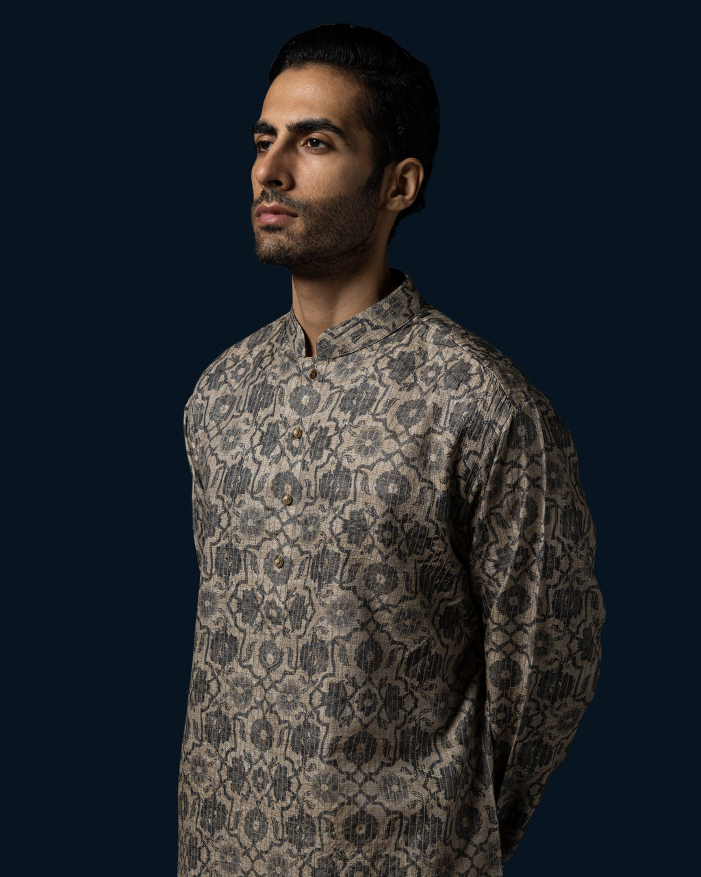 The Patterned Kurta set