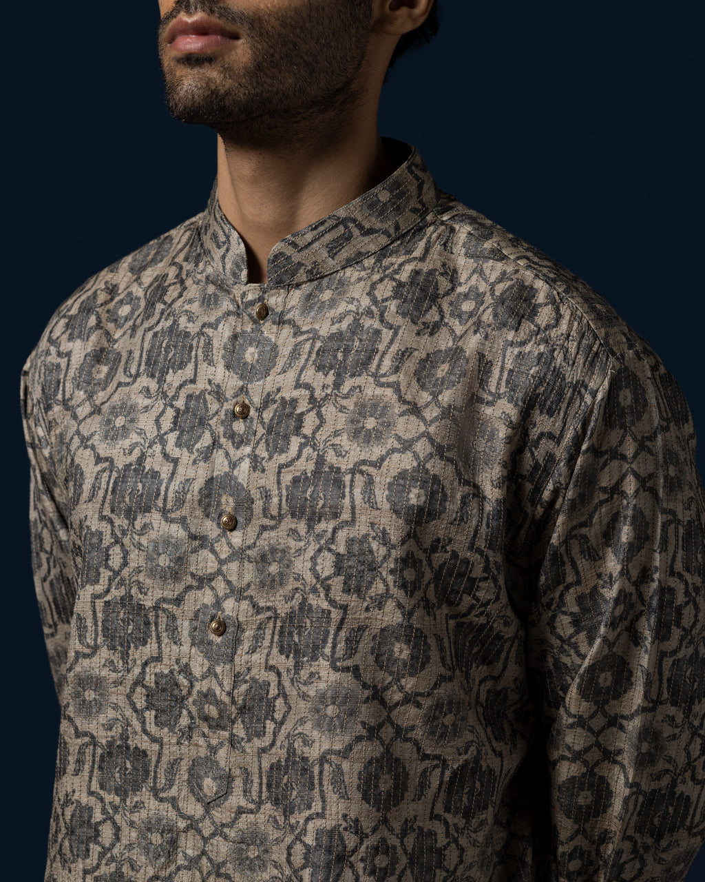 The Patterned Kurta set