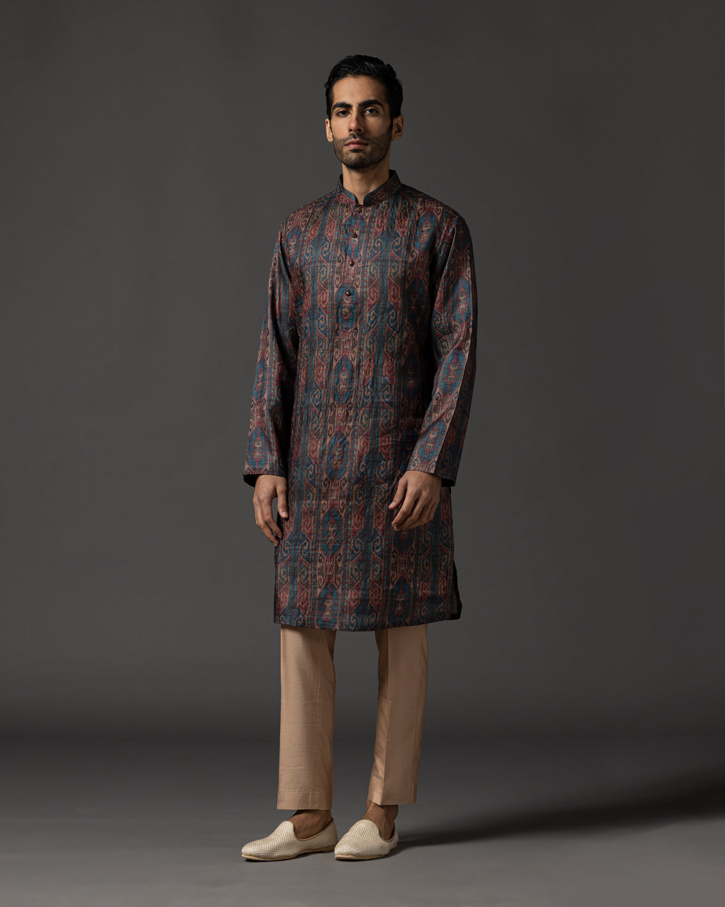 The Patterned Kurta set