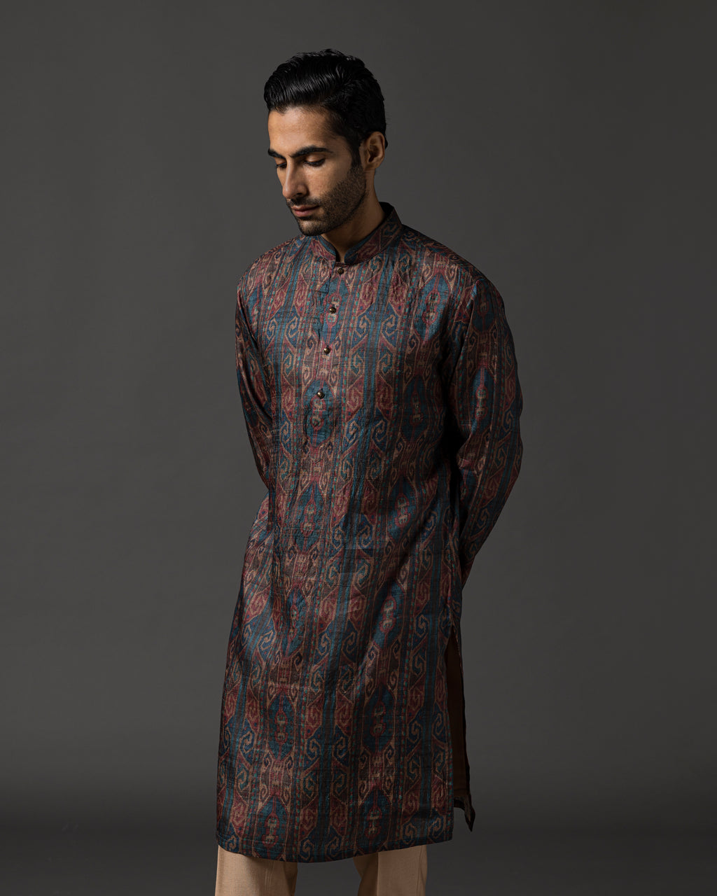 The Patterned Kurta set