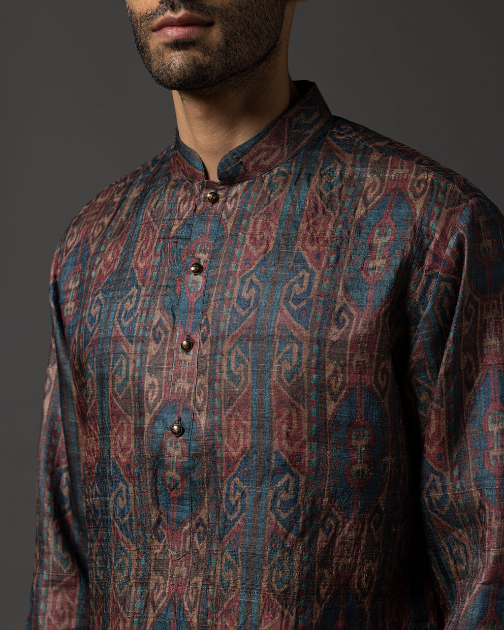 The Patterned Kurta set