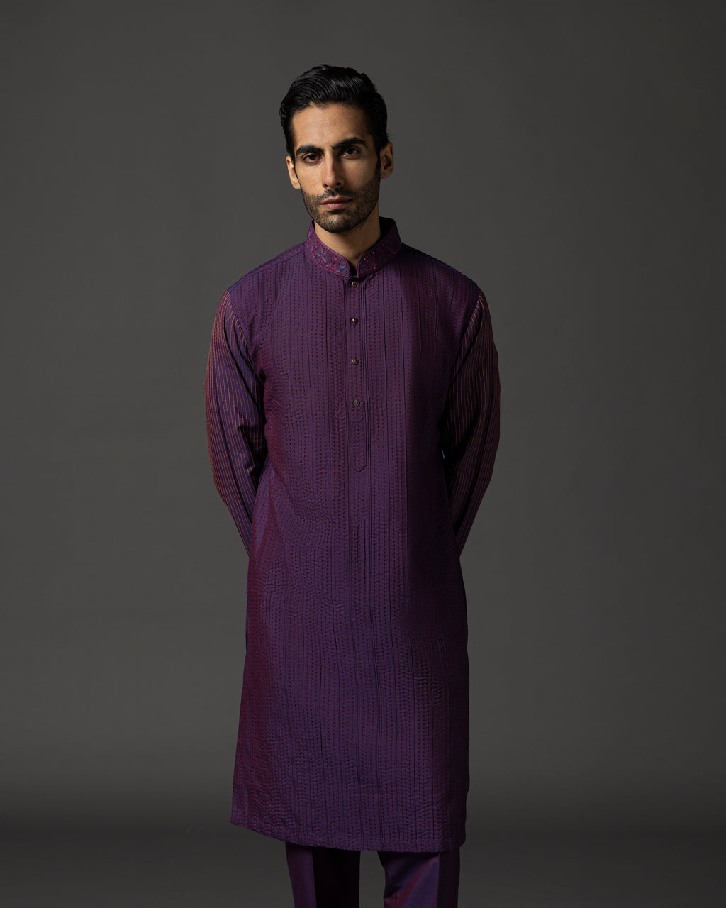 The Textured Kurta set