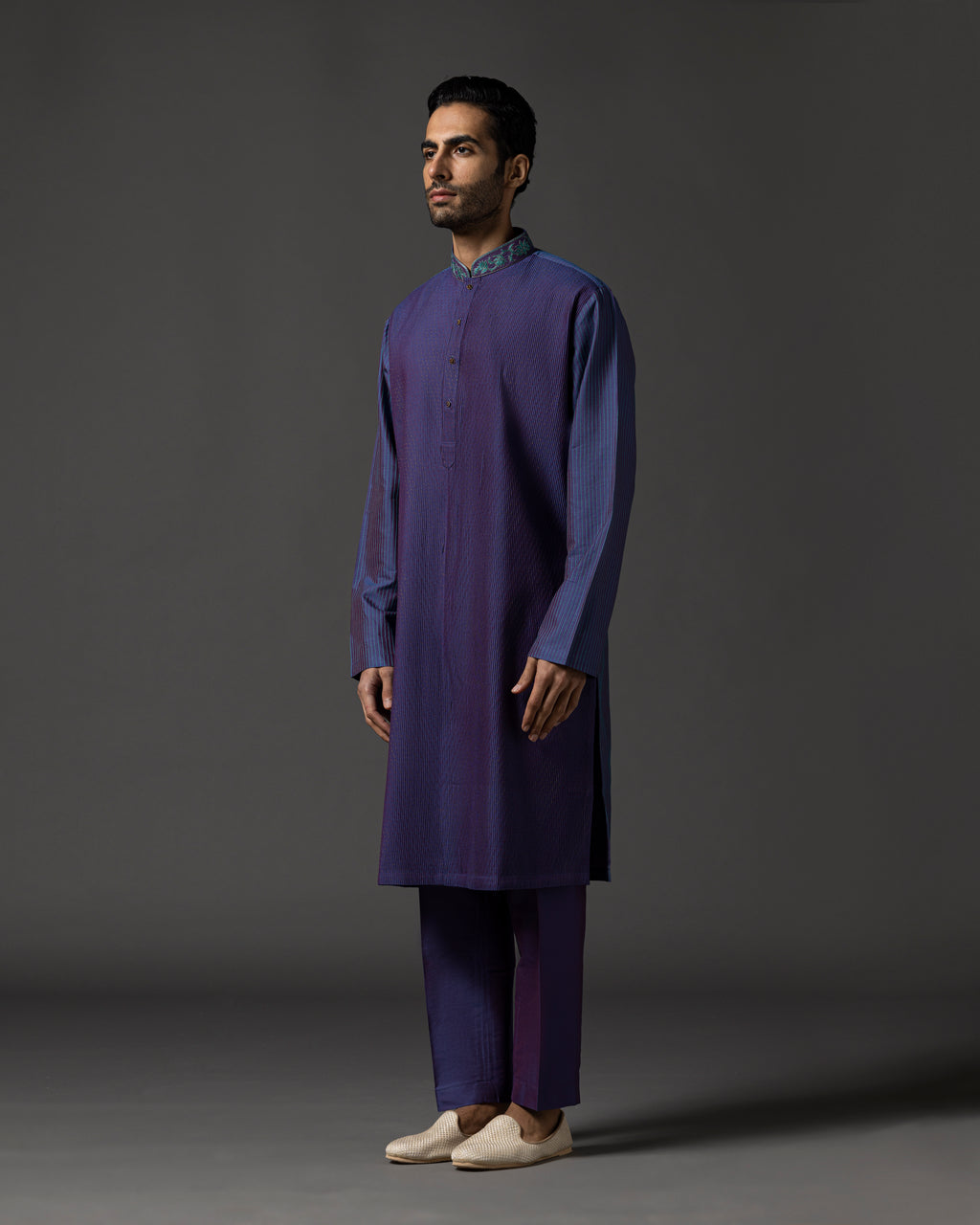 The Textured Kurta set