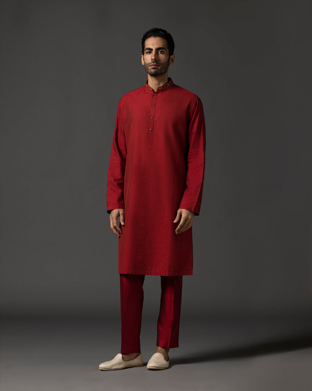 The Textured Kurta set