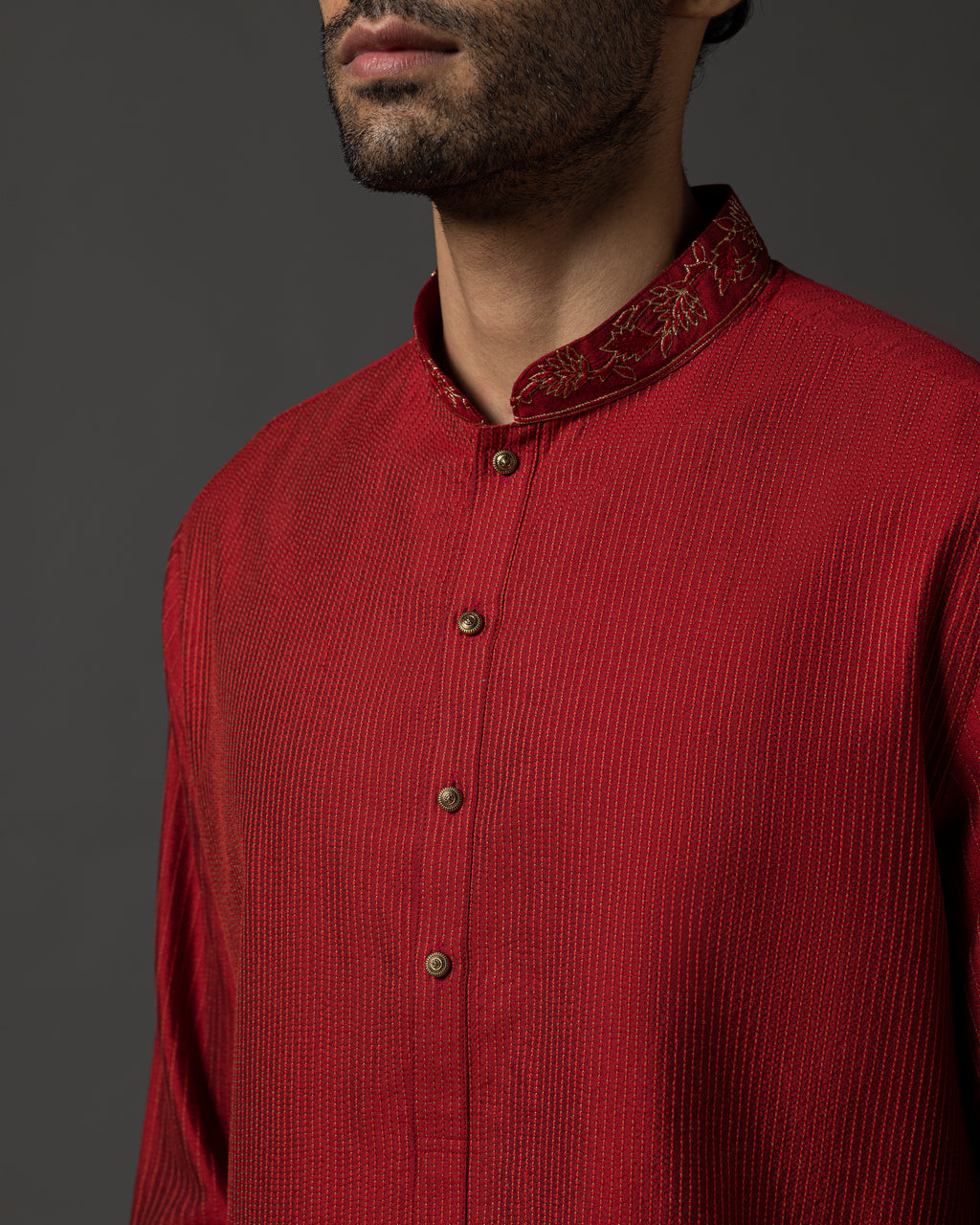 The Textured Kurta set