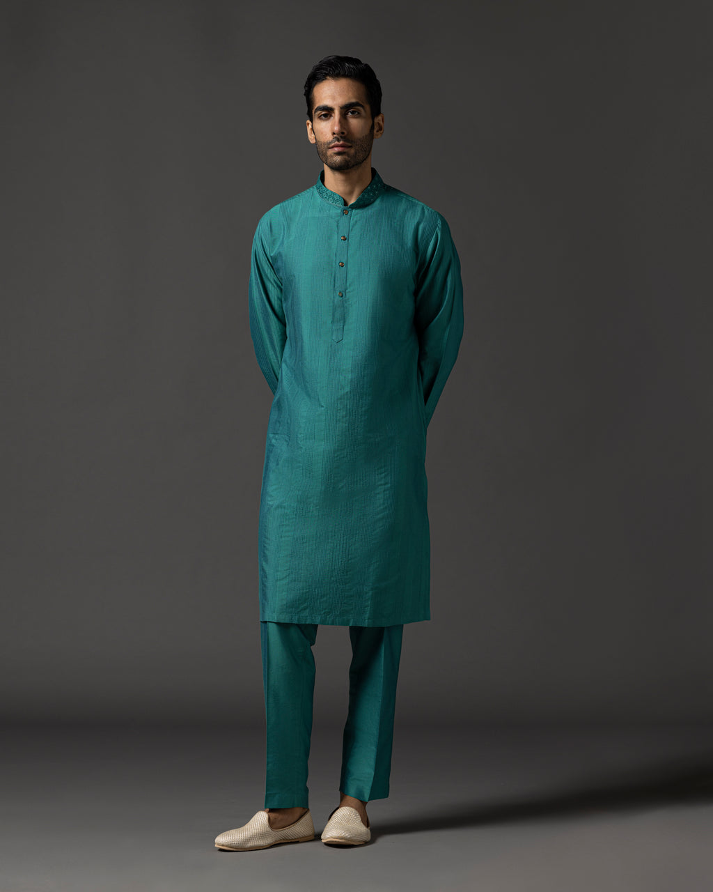 The Textured Kurta set