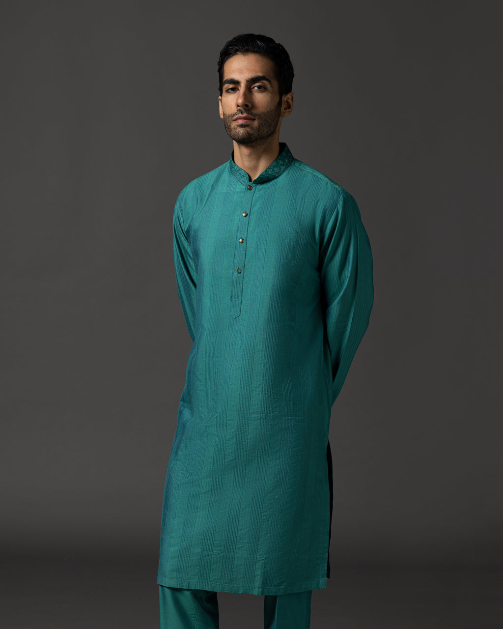 The Textured Kurta set