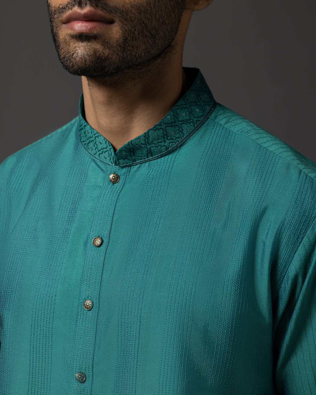 The Textured Kurta set