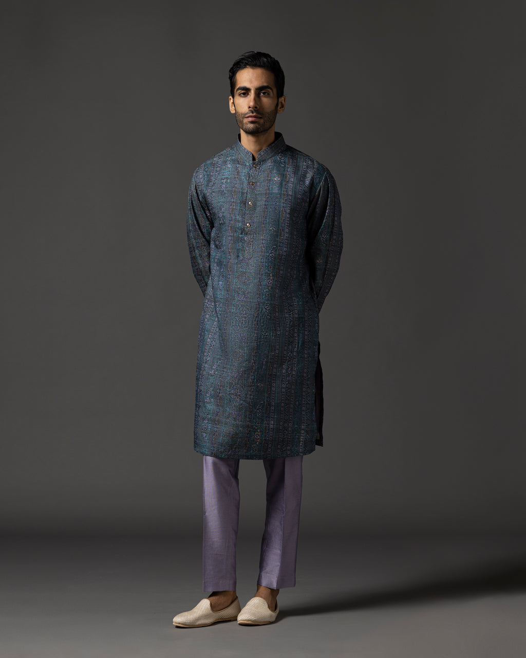 The Patterned Kurta set
