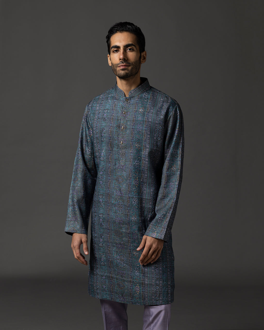 The Patterned Kurta set