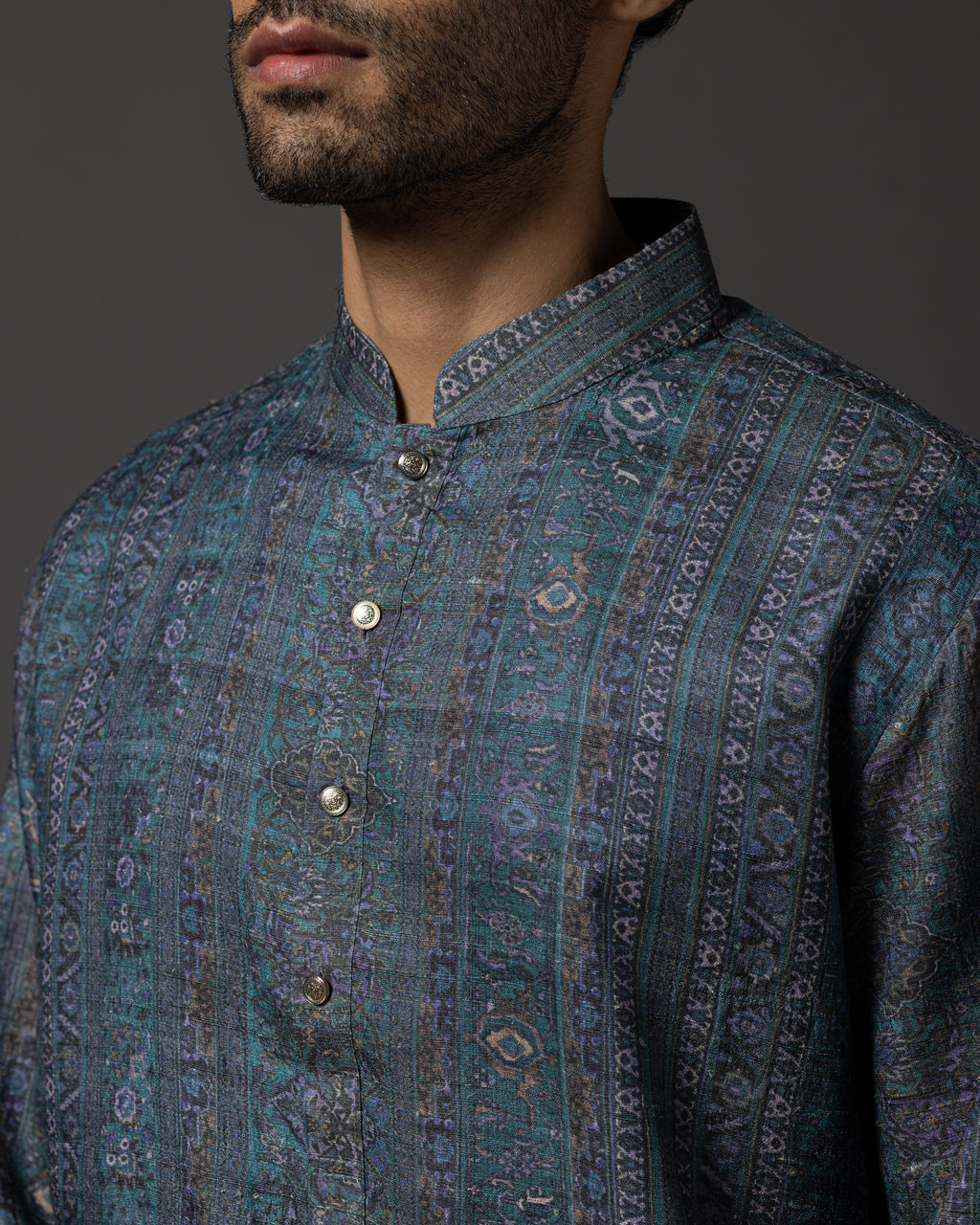 The Patterned Kurta set