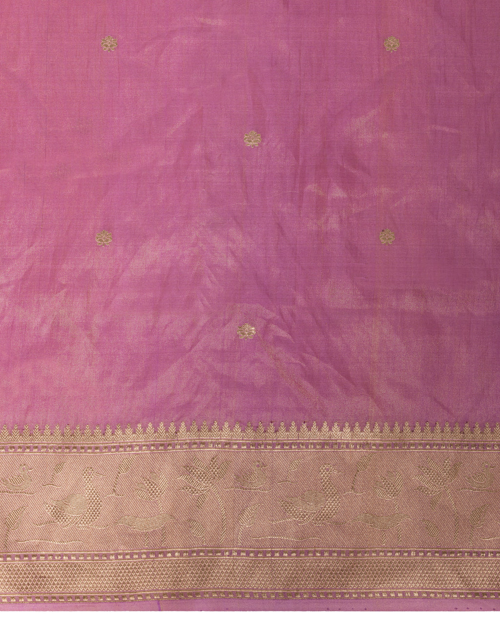Banarasi Tissue Saree In Lavender
