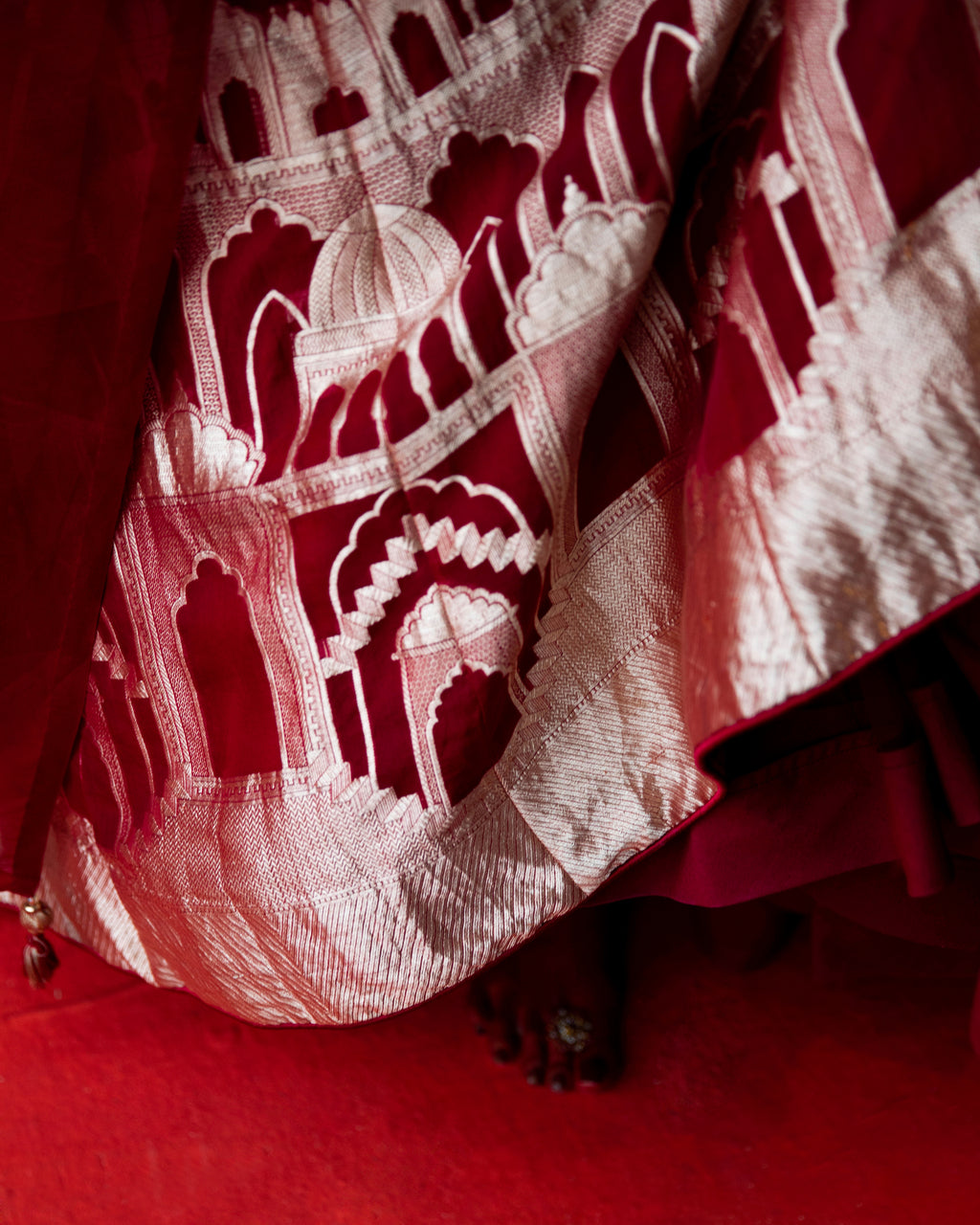 Mulberry Traditional Monumental Lehenga