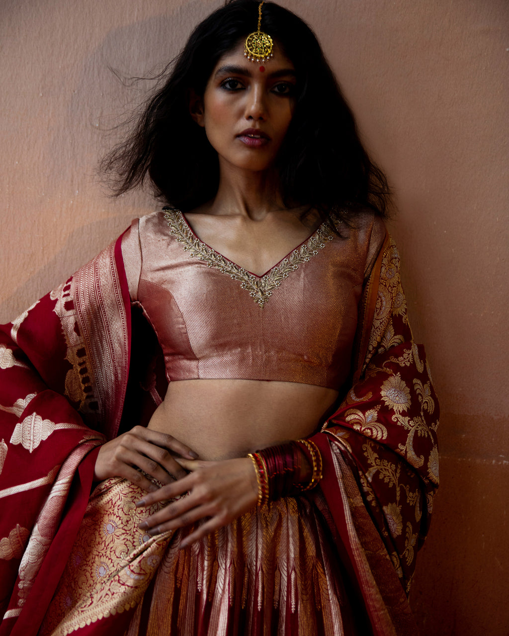 Mulberry Traditional Monumental Lehenga