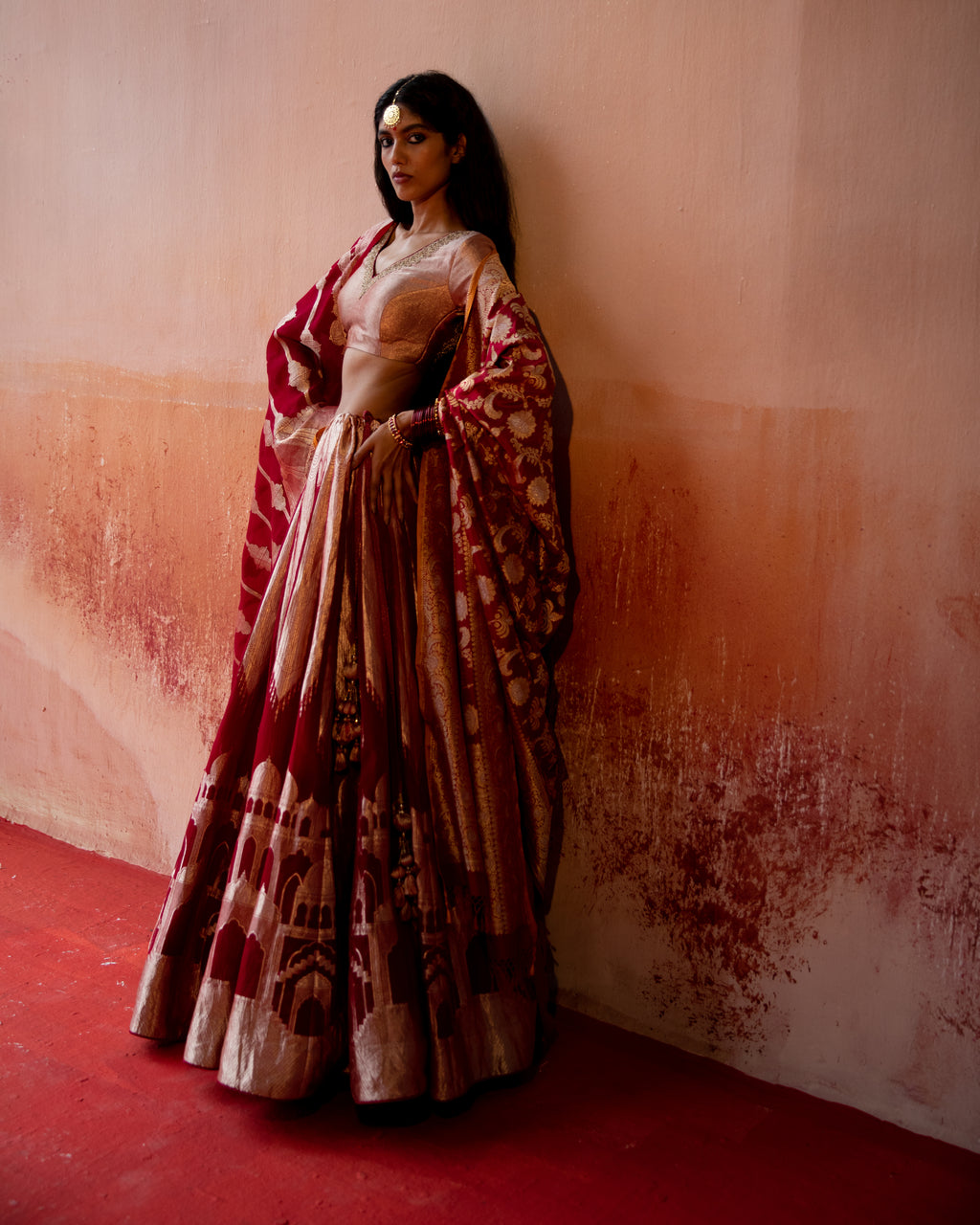 Mulberry Traditional Monumental Lehenga