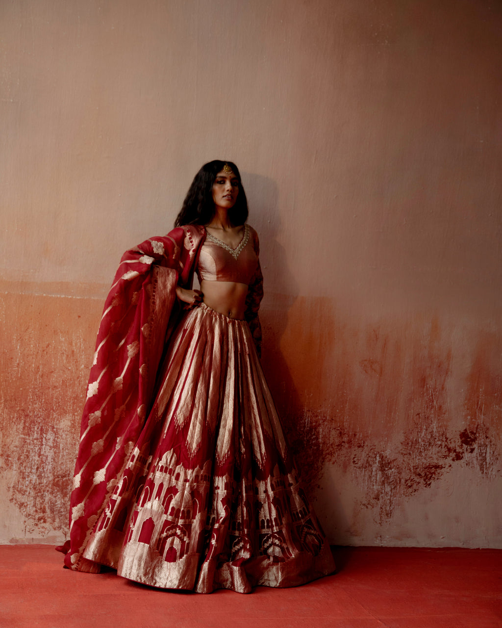 Mulberry Traditional Monumental Lehenga