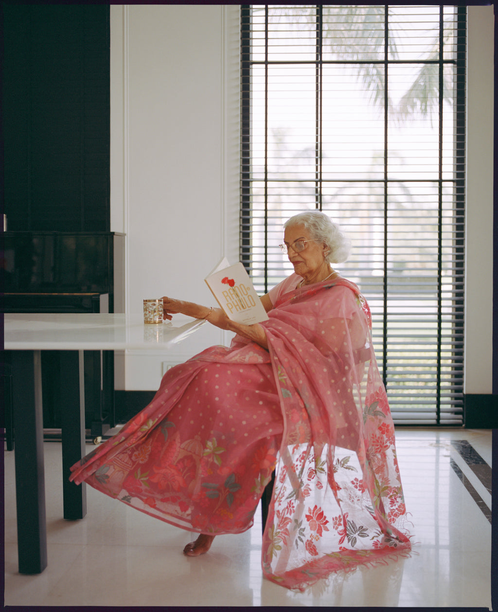 Cherry Blossom Real Zari Cotton Saree