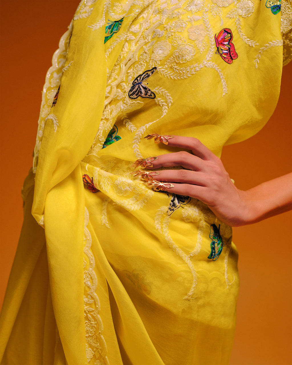 The Papillon Saree