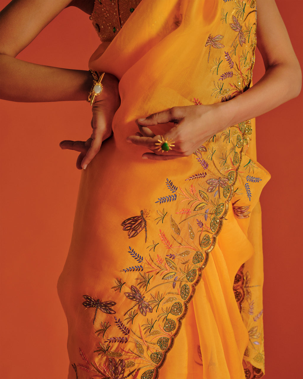 The Orchard Saree