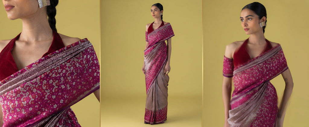 Writing New Stories with Pure Banarasi Silk Saree