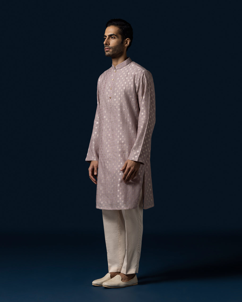 The Woven Kurta Set