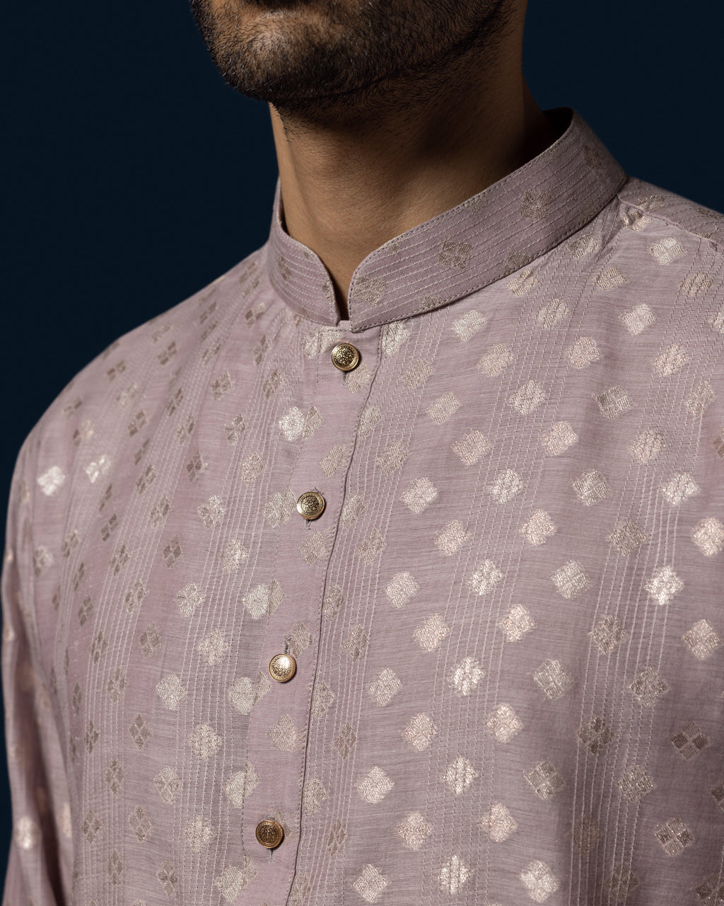 The Woven Kurta Set