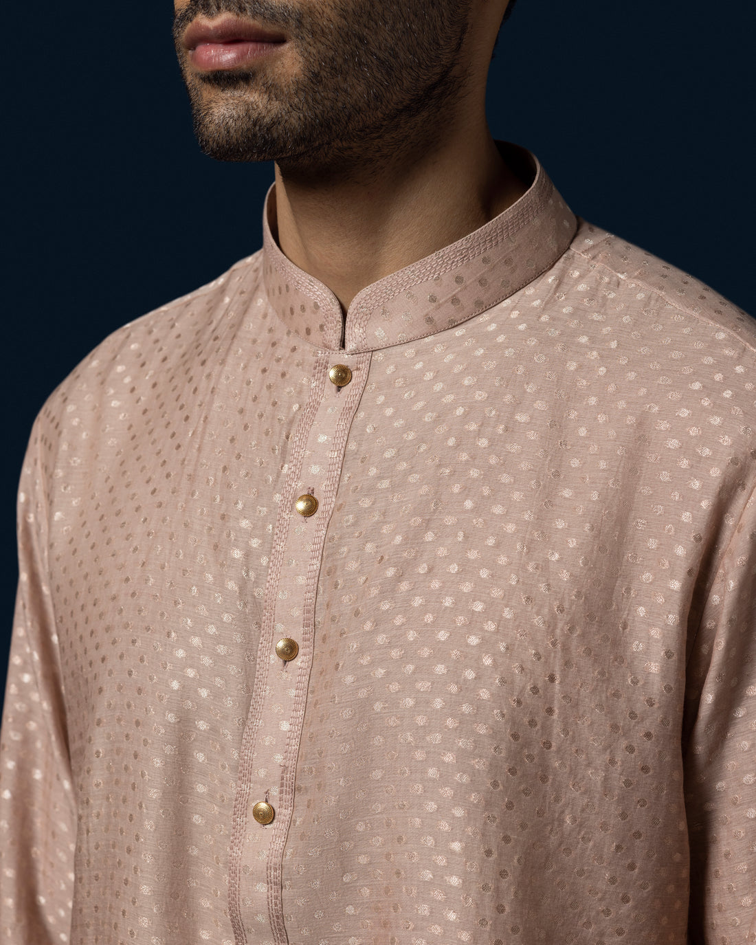 The Woven Kurta Set