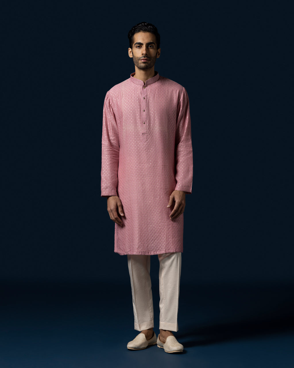 The Woven Kurta Set
