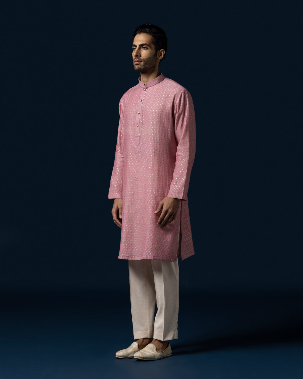 The Woven Kurta Set
