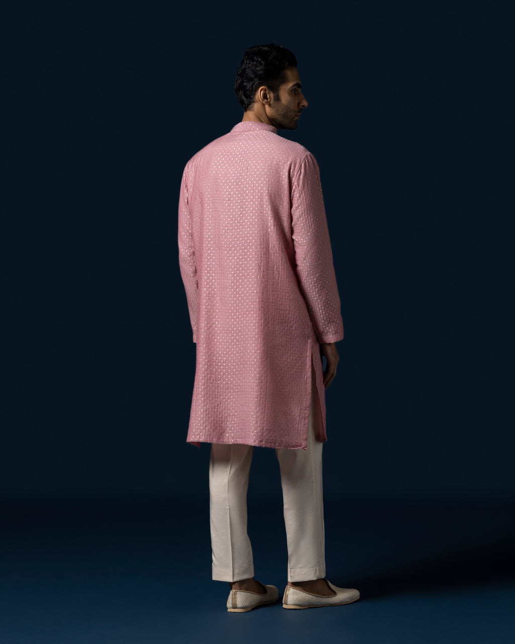 The Woven Kurta Set