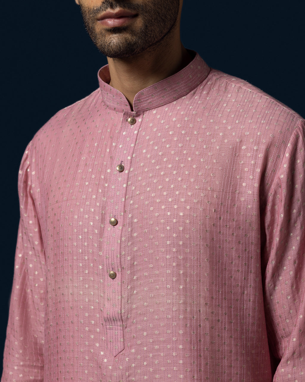 The Woven Kurta Set