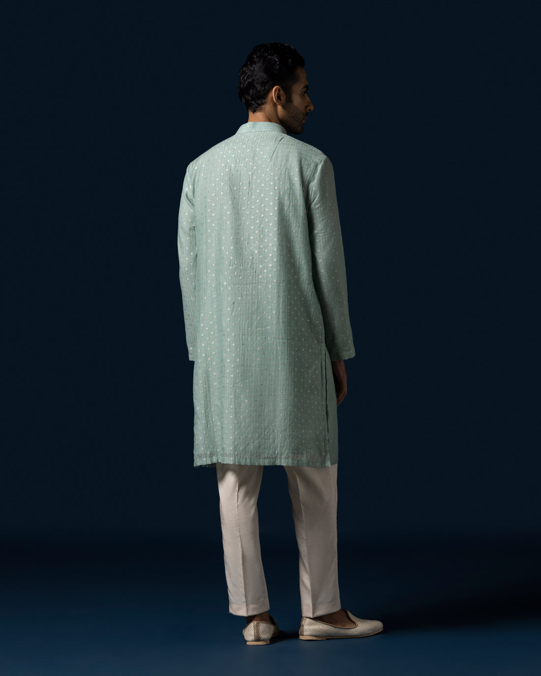 The Woven Kurta Set