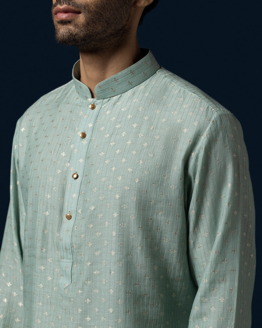 The Woven Kurta Set