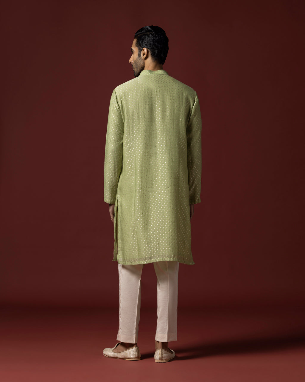 The Woven Kurta Set