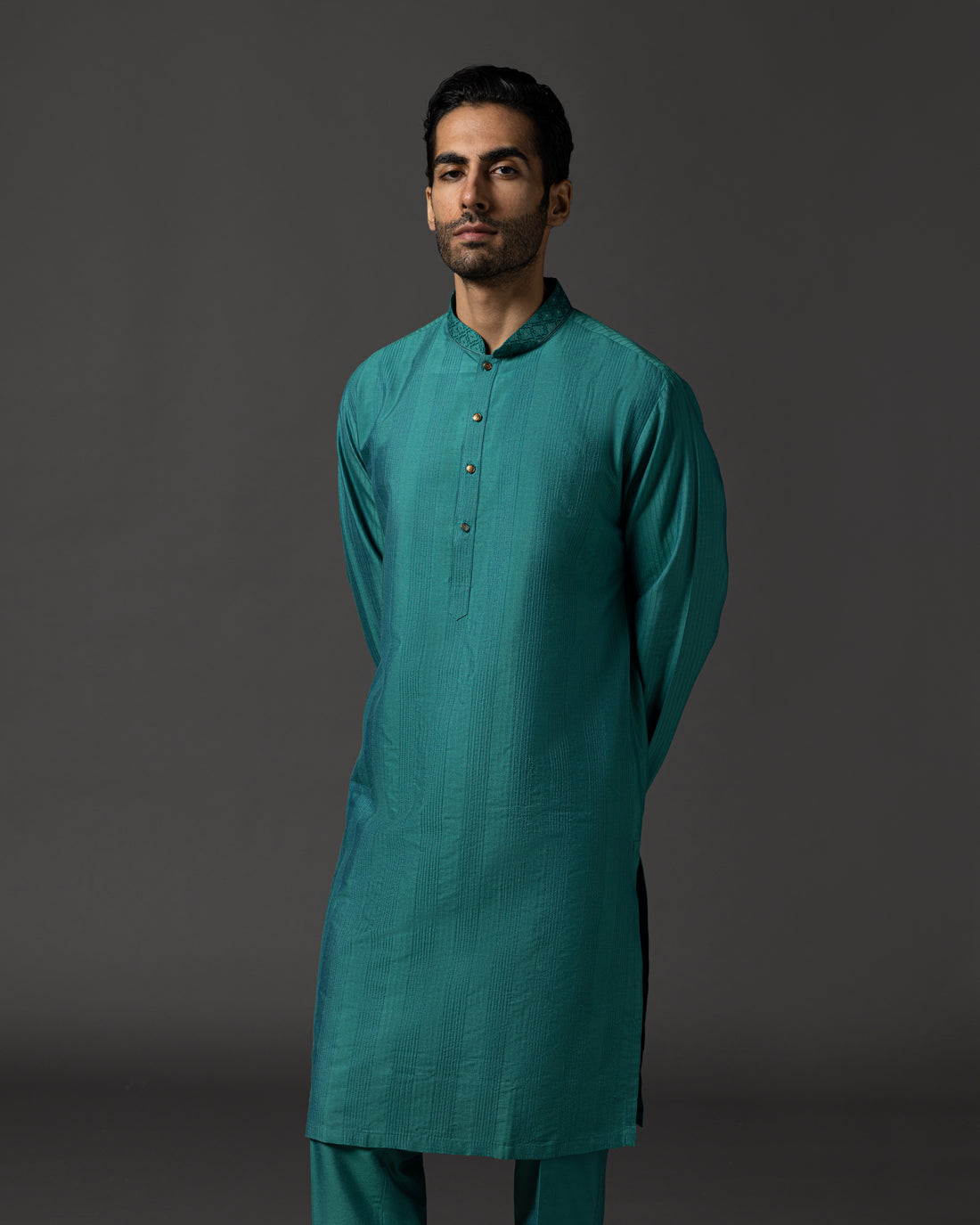 The Textured Kurta set