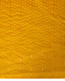 Yellow Silk Saree With Satin Border