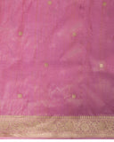 Lavender Silk Tissue Saree