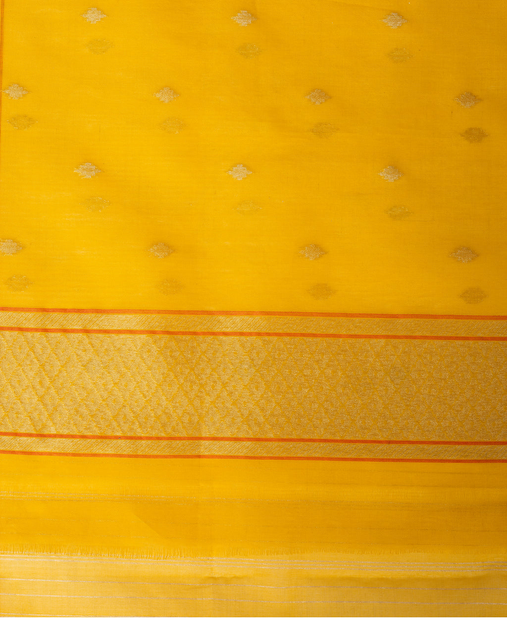 Banarasi Kora Saree In Neon