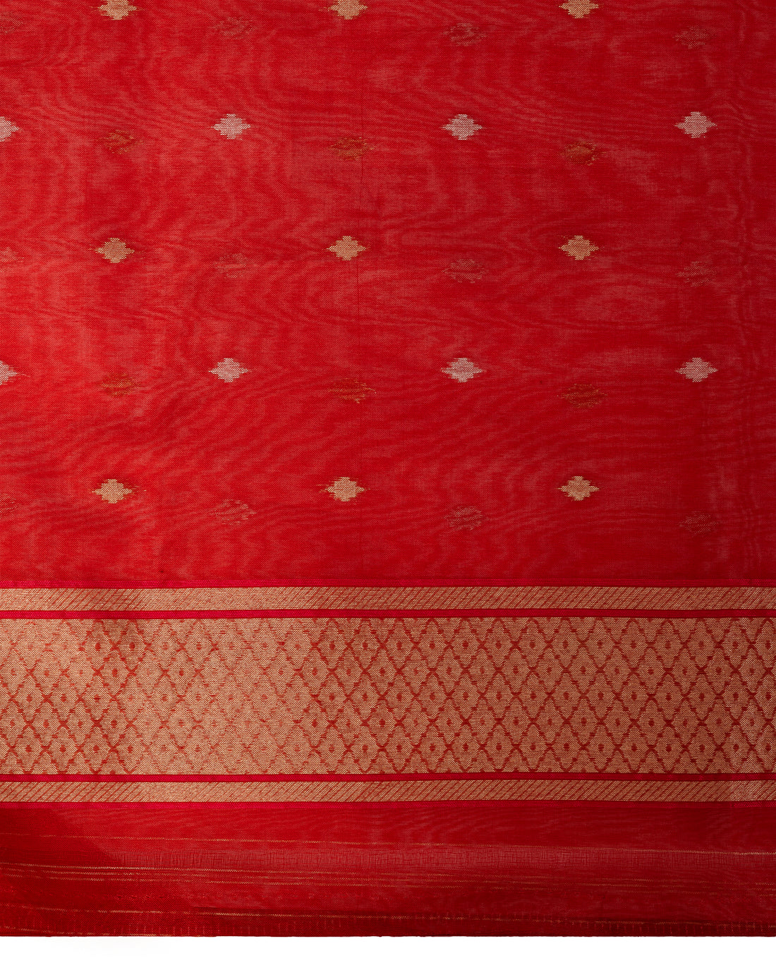 Banarasi Kora Saree In Magenta