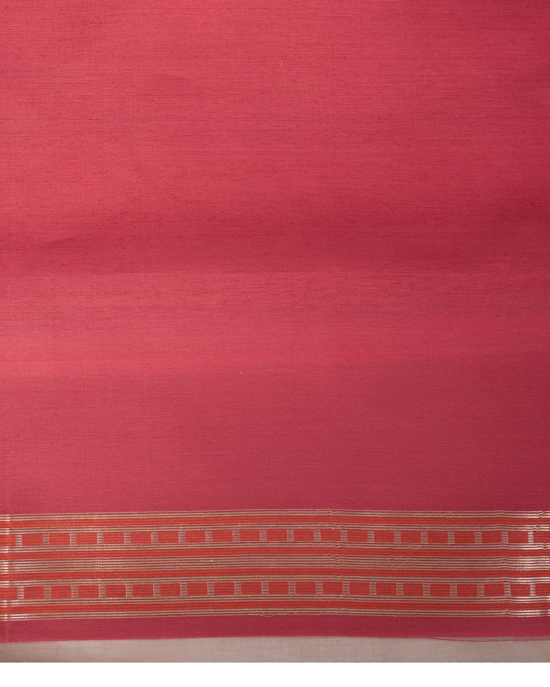 Banarasi Kora Saree With Striped Weave
