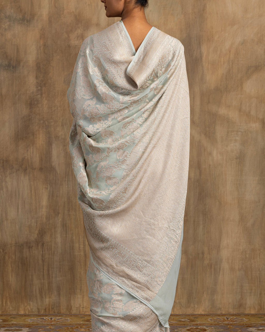 Ipsit Shikargah Georgette Saree