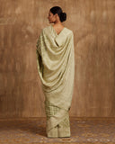 Saree Crape Featuring Authentic Jaal