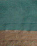 Aadrika Jaal Tissue chaap Dye  saree