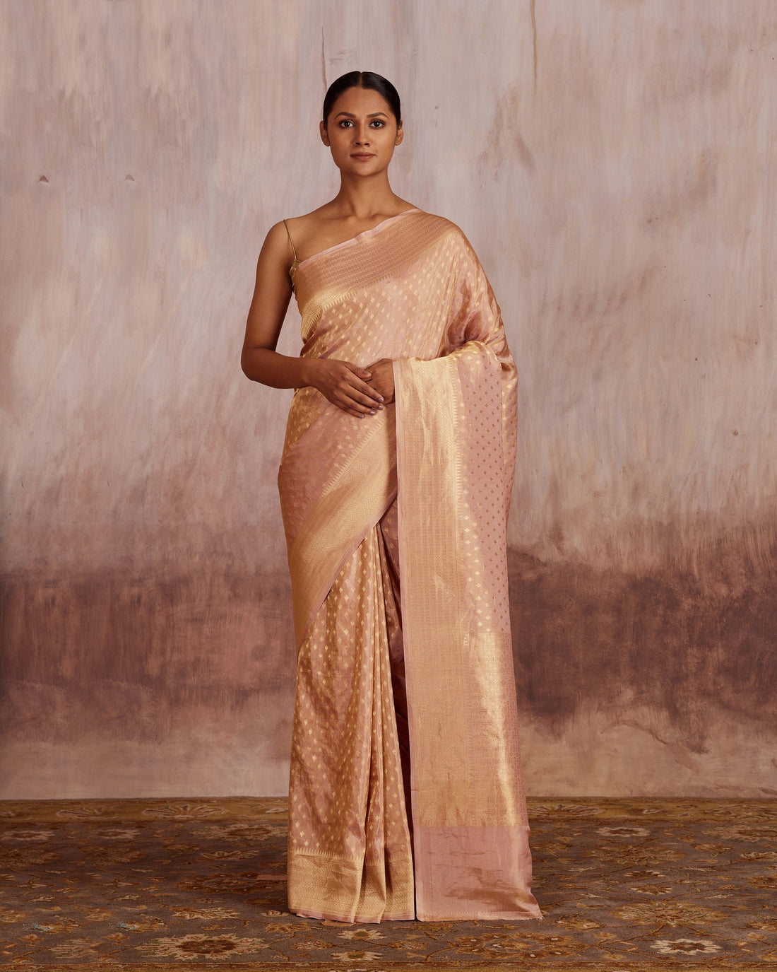 Lavani Dana Buti Saree Tissue