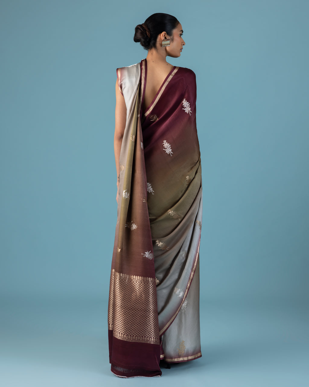 Mocha Cascade Satin Gradient