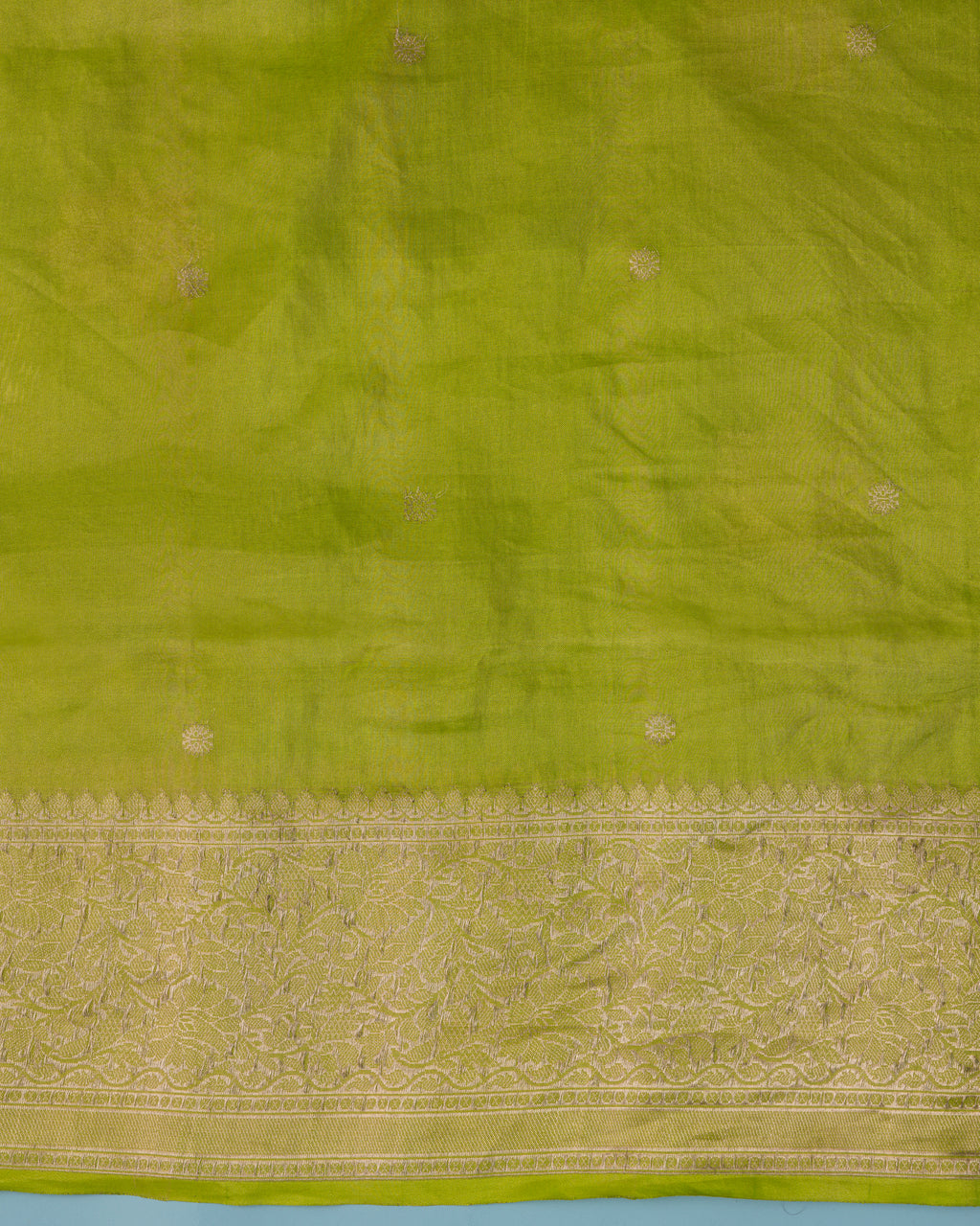 Neon Zest Gilt Buti Tissue
