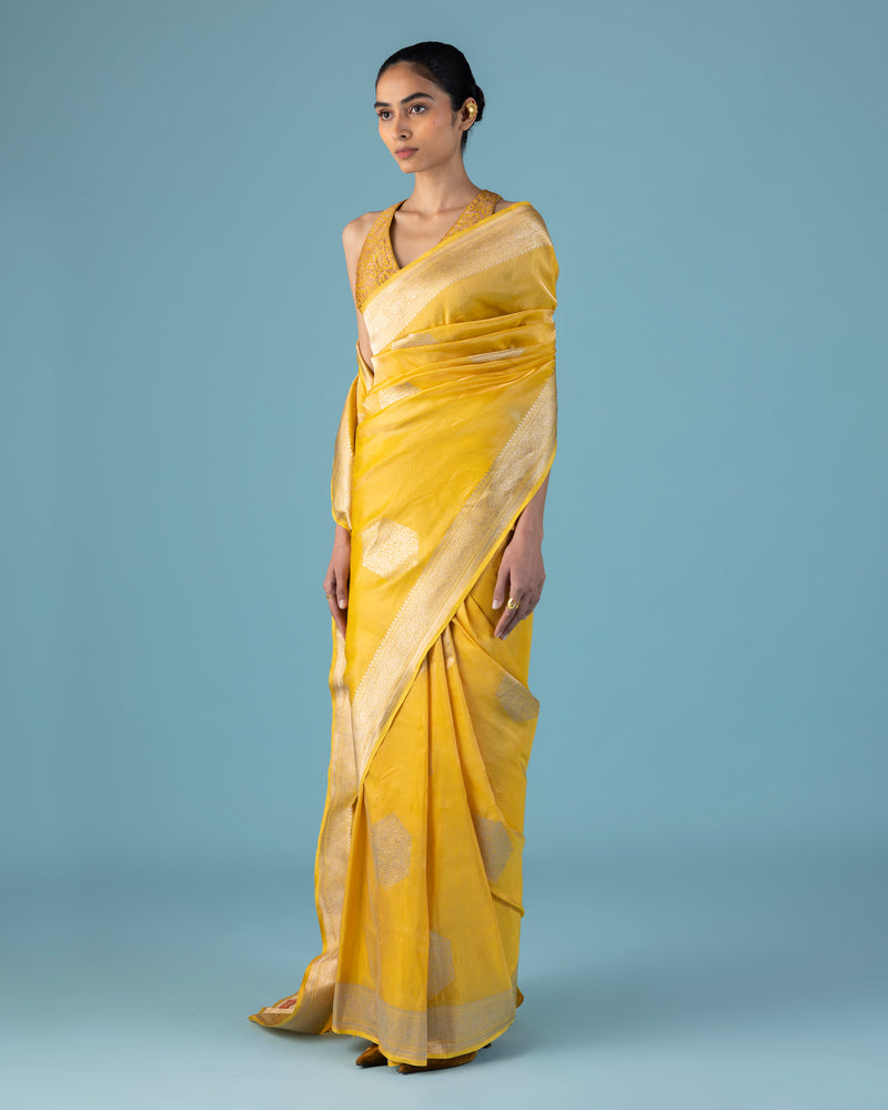 Saffron Hexa Buti Tissue