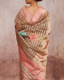 Nitya Stripe Weave Saree Kora