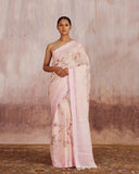 Upala Digital Printed Saree  Linen